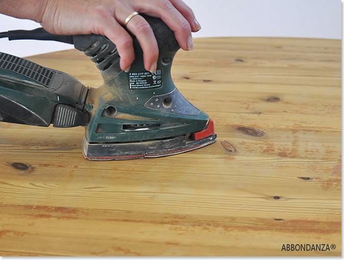 Holzoptik antik selber machen mit Patina Effekt