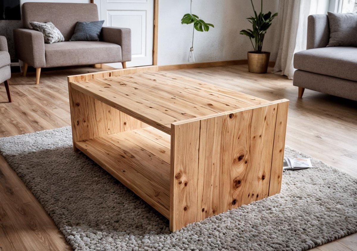 DIY Couchtisch aus Holz