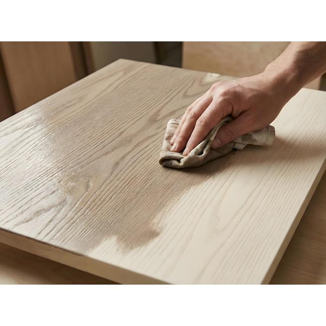 Gebleichtes Holz versiegeln