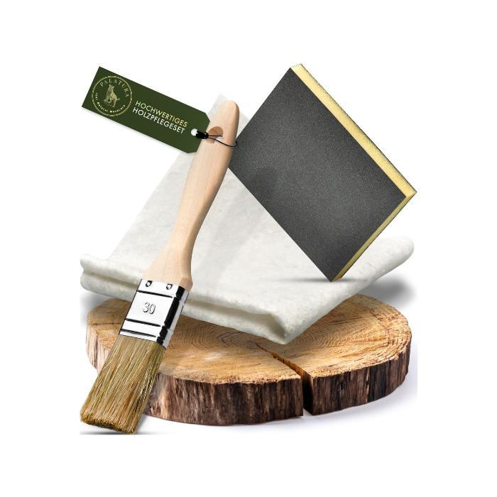 Werkzeuge für Holzpflege