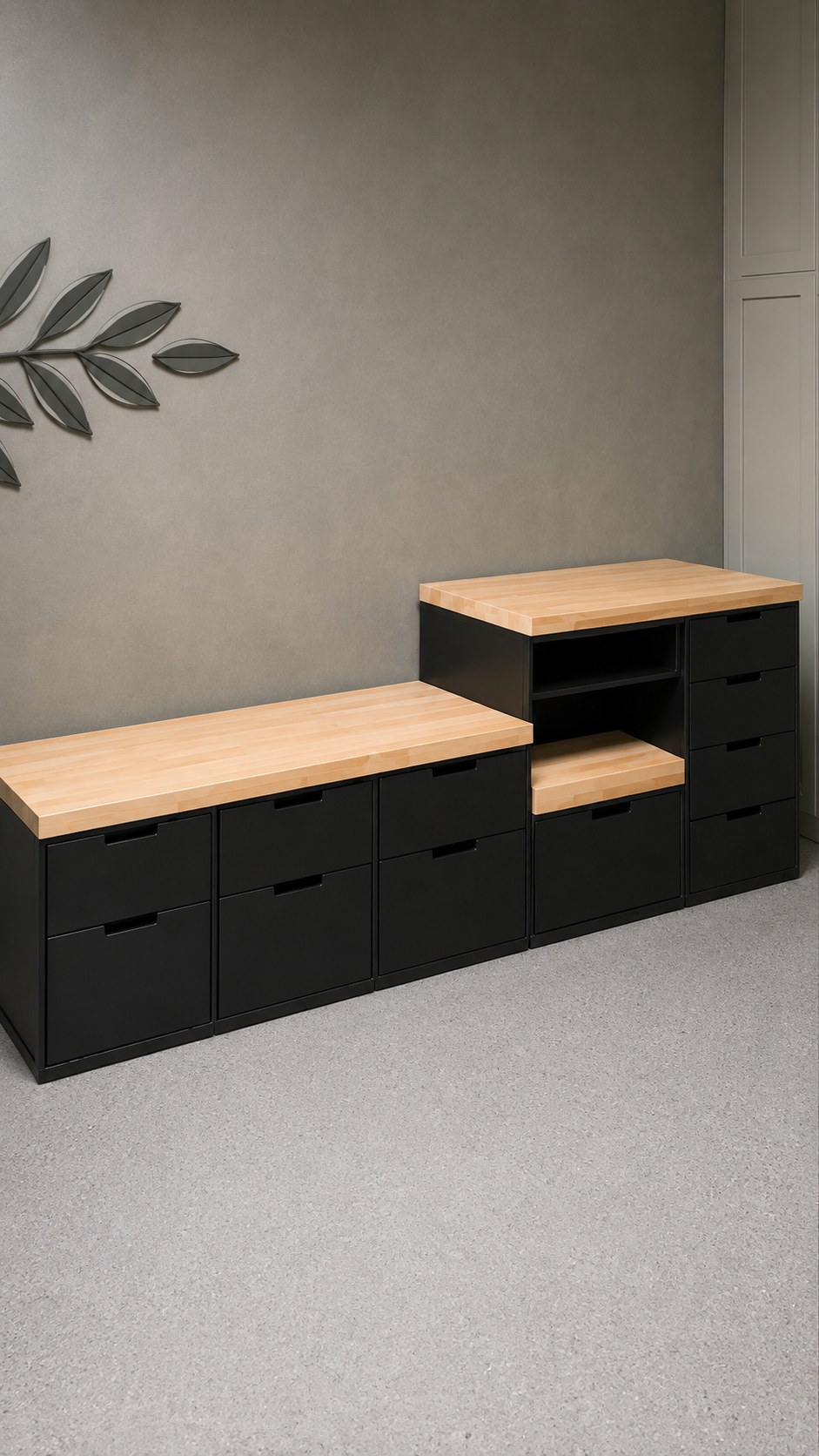 Ikea Hack Werkbank Mit Sitzbank - Nordli-Module Clever
