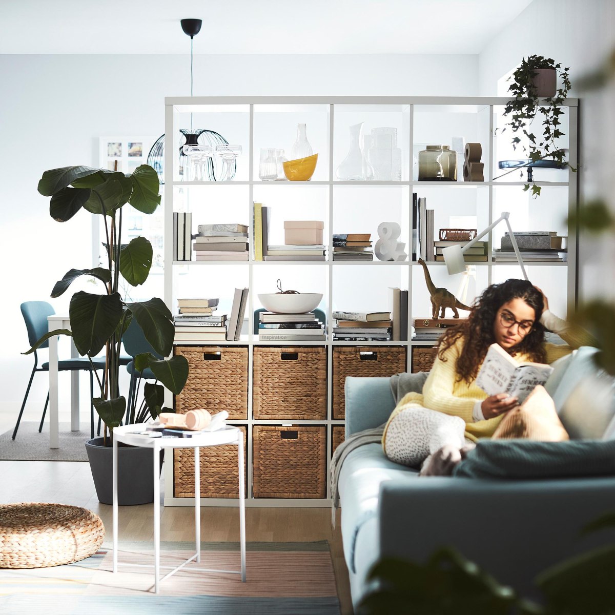Kallax Raumteiler Wohnzimmer