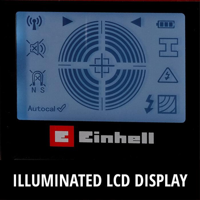 Leitungssucher Display Anzeige