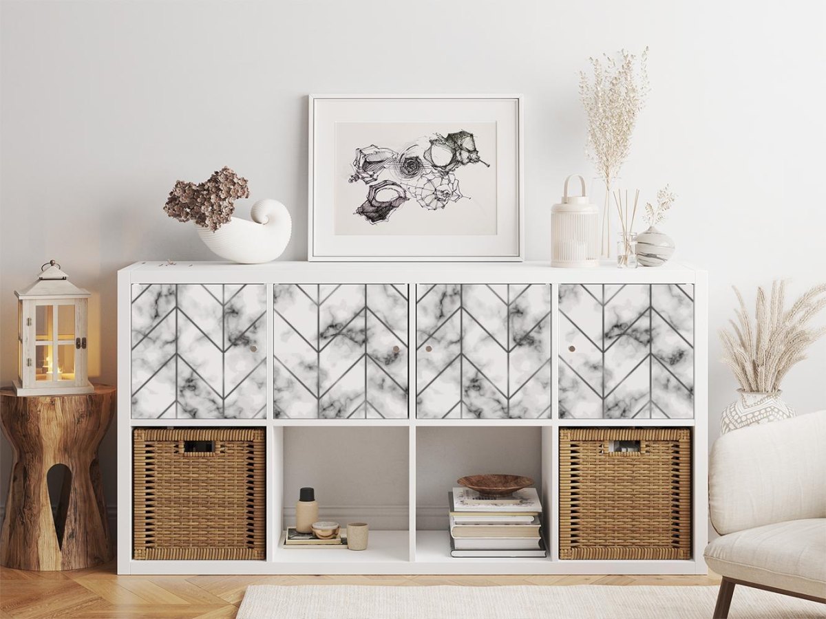 Kallax Marmoroptik Luxus Makeover