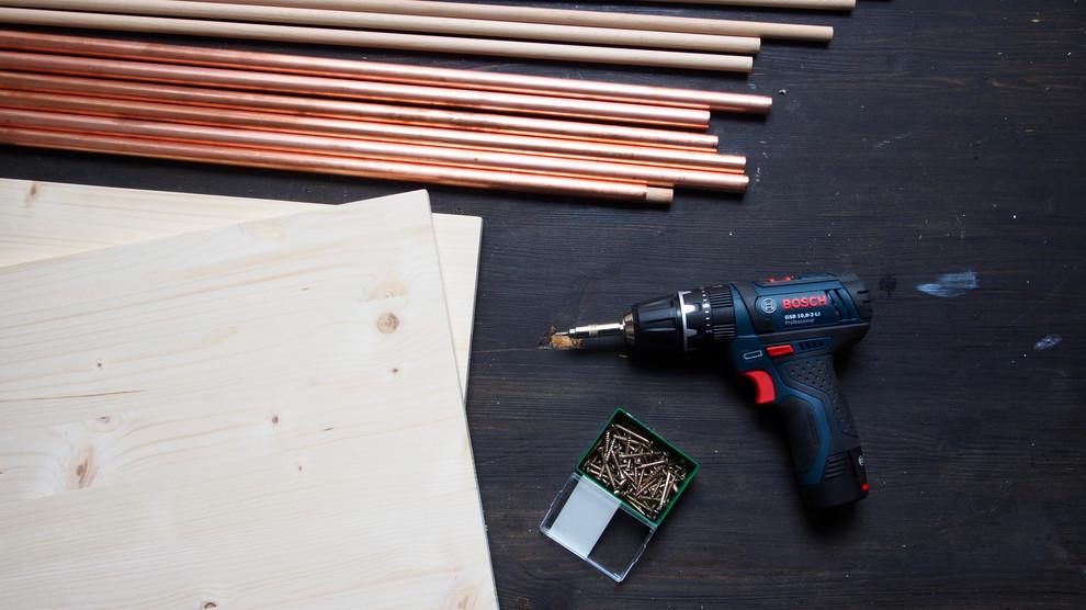 DIY Rohrregal bauen Anleitung für dein Zuhause