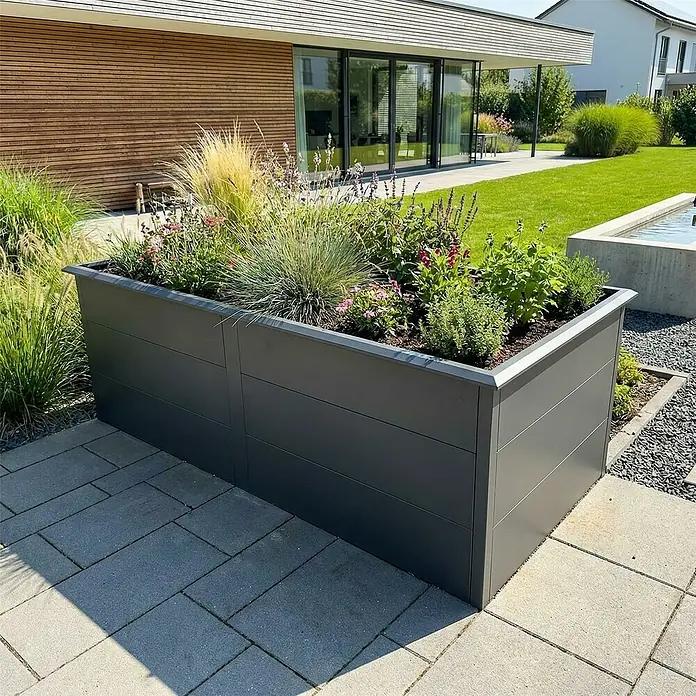 Modernes Metall Hochbeet Garten