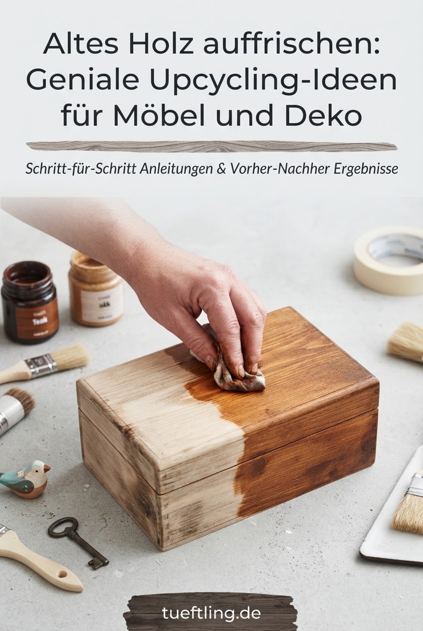 Altes Holz auffrischen: Geniale Upcycling-Ideen für Möbel und Deko