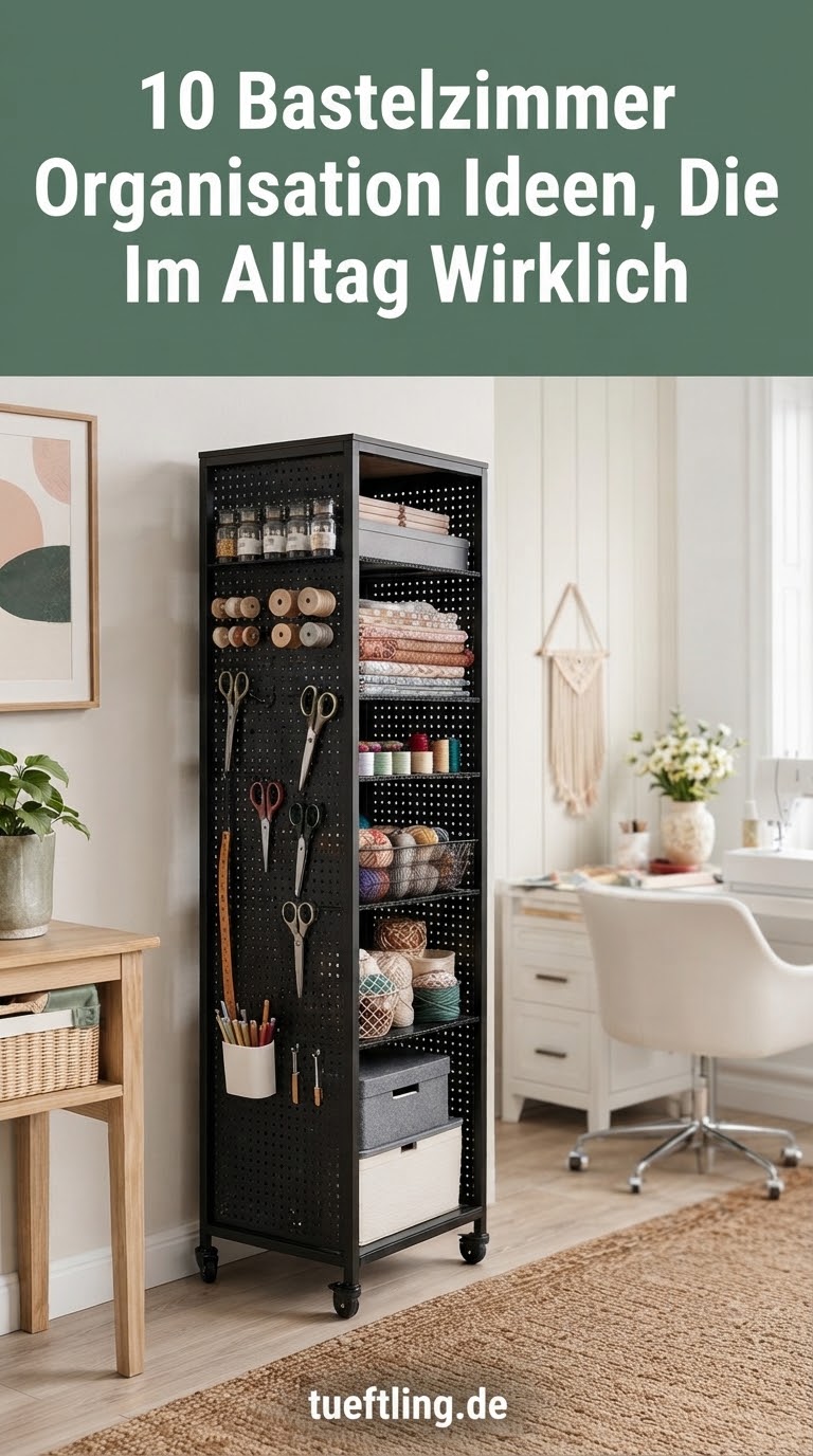 10 Bastelzimmer Organisation Ideen, Die Im Alltag Wirklich