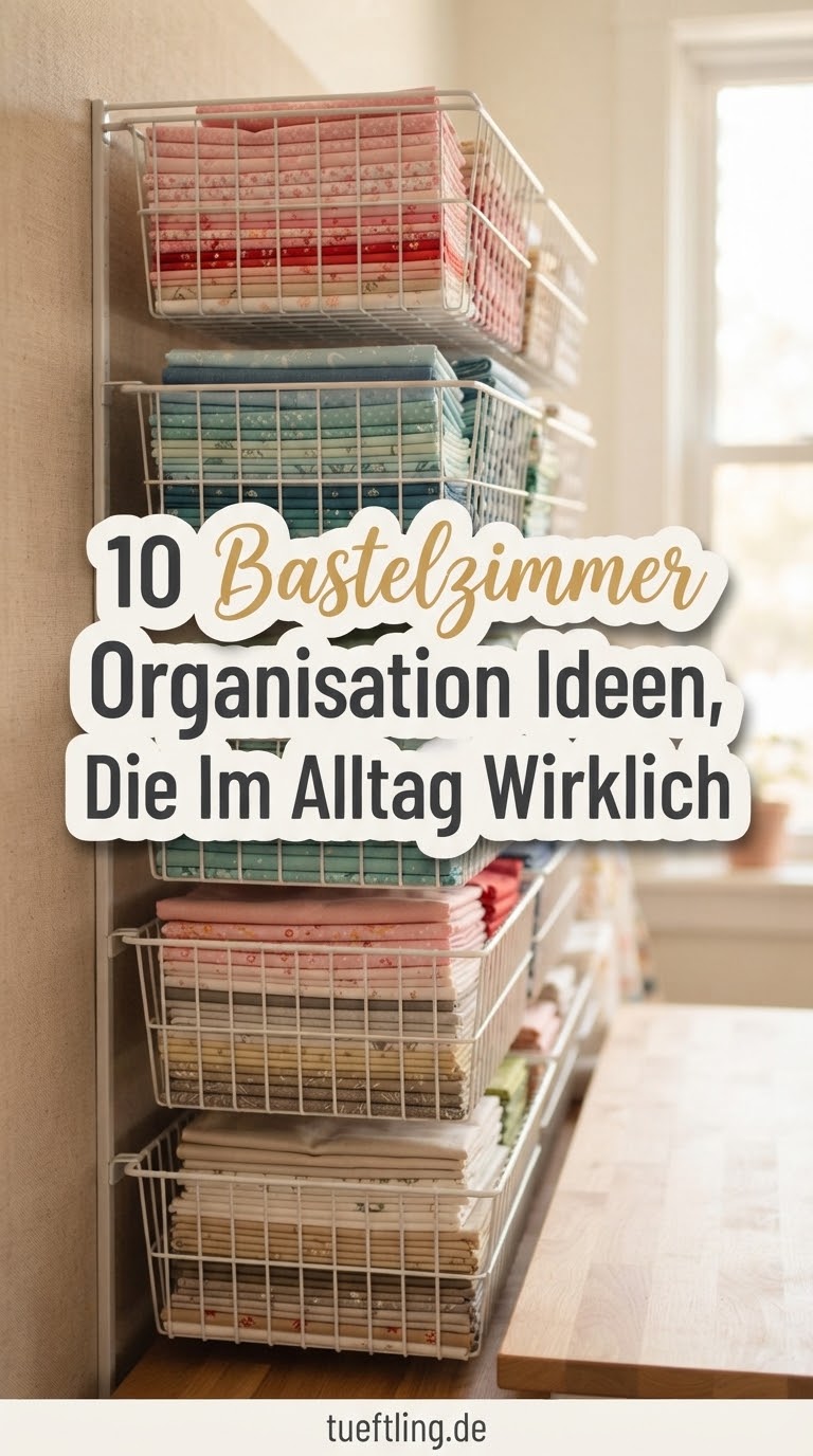 10 Bastelzimmer Organisation Ideen, Die Im Alltag Wirklich
