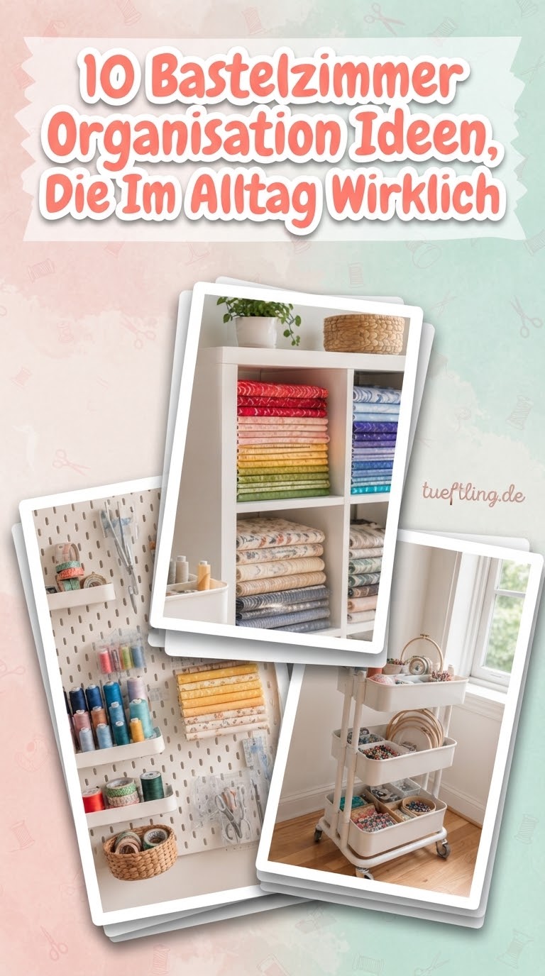 10 Bastelzimmer Organisation Ideen, Die Im Alltag Wirklich