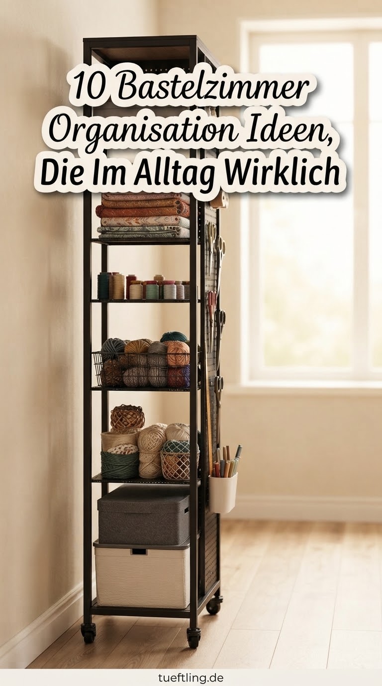 10 Bastelzimmer Organisation Ideen, Die Im Alltag Wirklich