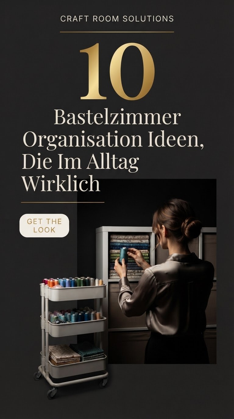 10 Bastelzimmer Organisation Ideen, Die Im Alltag Wirklich