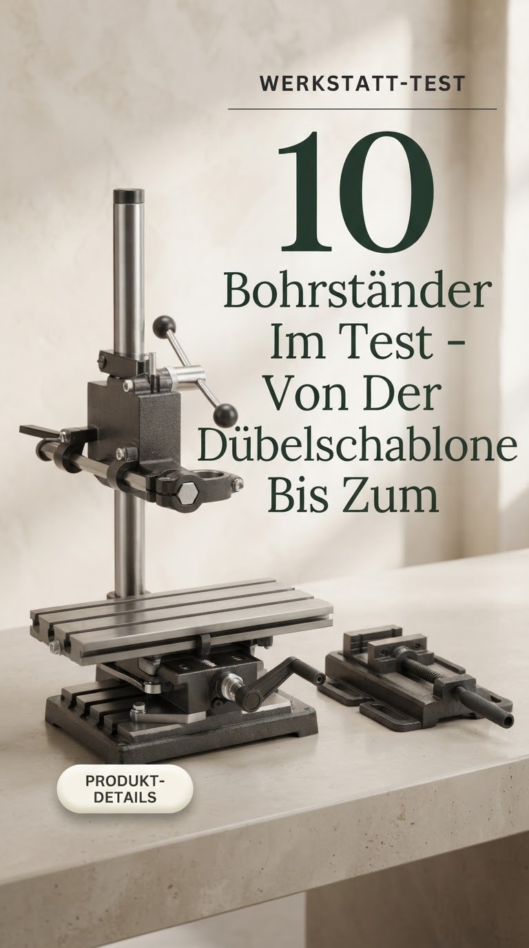 10 Bohrständer Im Test - Von Der Dübelschablone Bis Zum