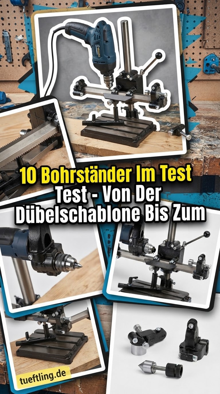 10 Bohrständer Im Test - Von Der Dübelschablone Bis Zum