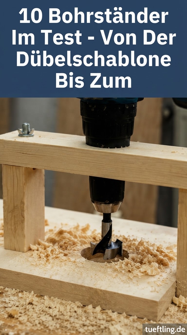 10 Bohrständer Im Test - Von Der Dübelschablone Bis Zum