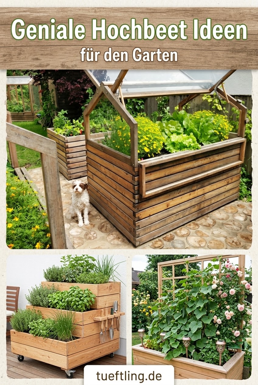 Geniale Hochbeet Ideen für den Garten