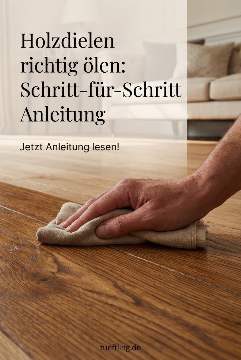 Holzdielen richtig ölen: Schritt-für-Schritt Anleitung