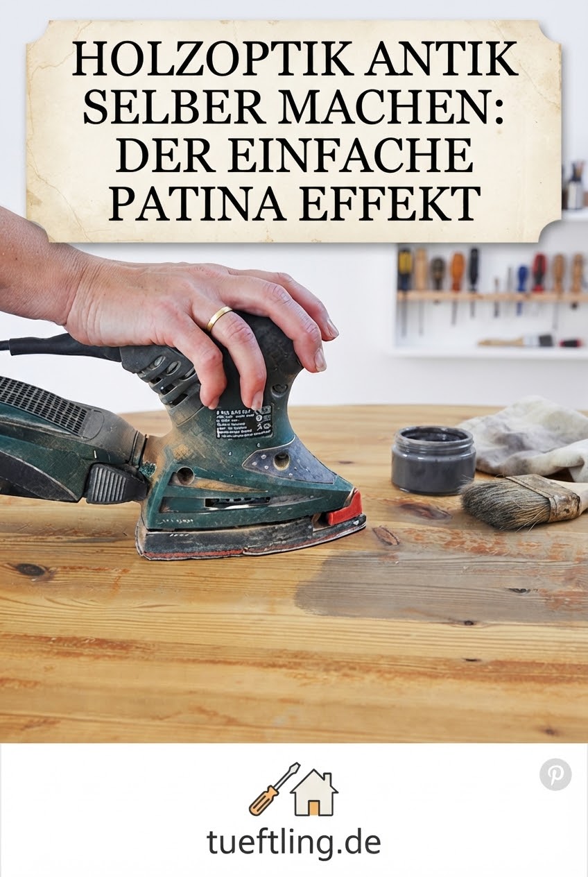 Holzoptik Antik Selber Machen: Der Einfache Patina Effekt