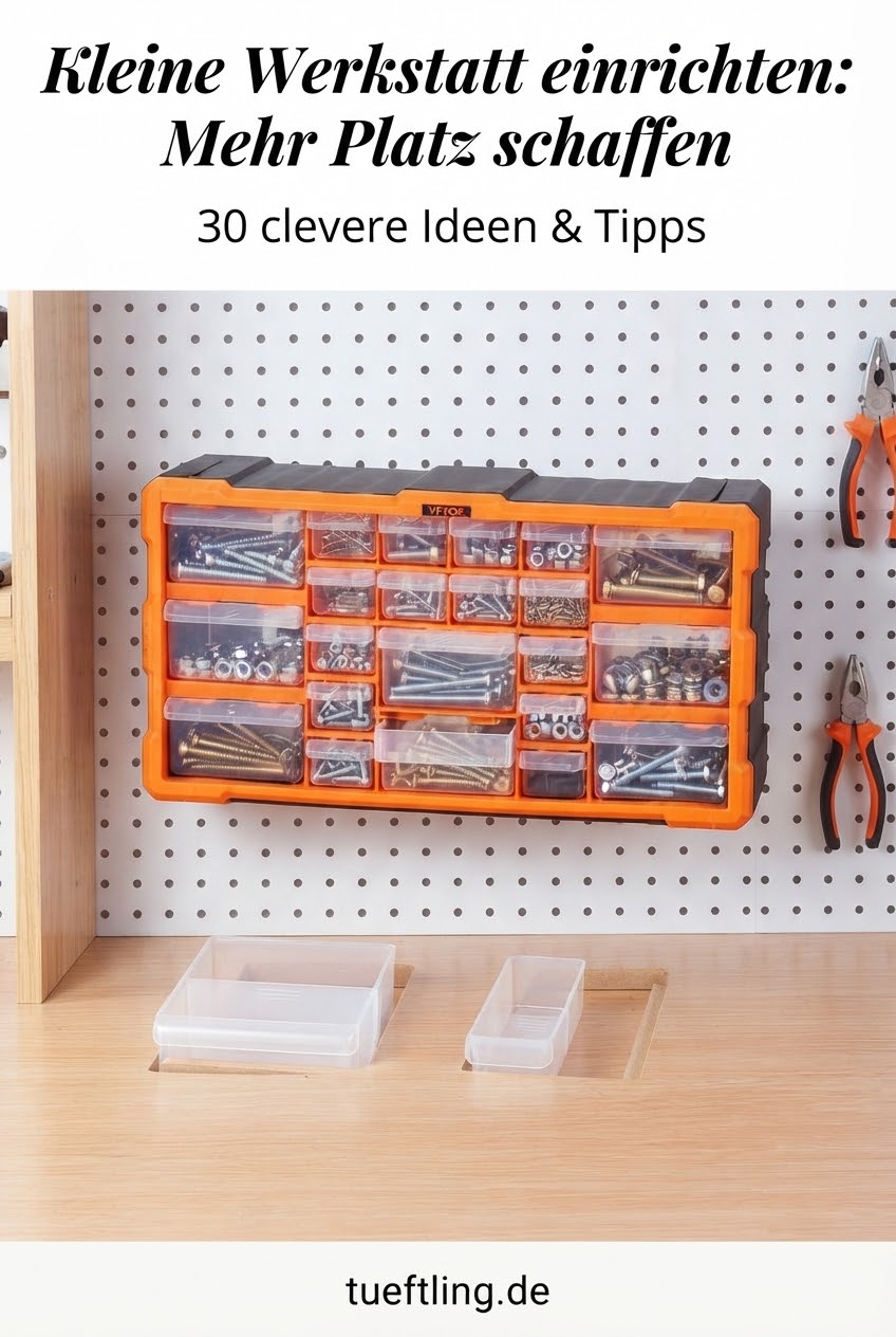 Kleine Werkstatt einrichten: Mehr Platz schaffen