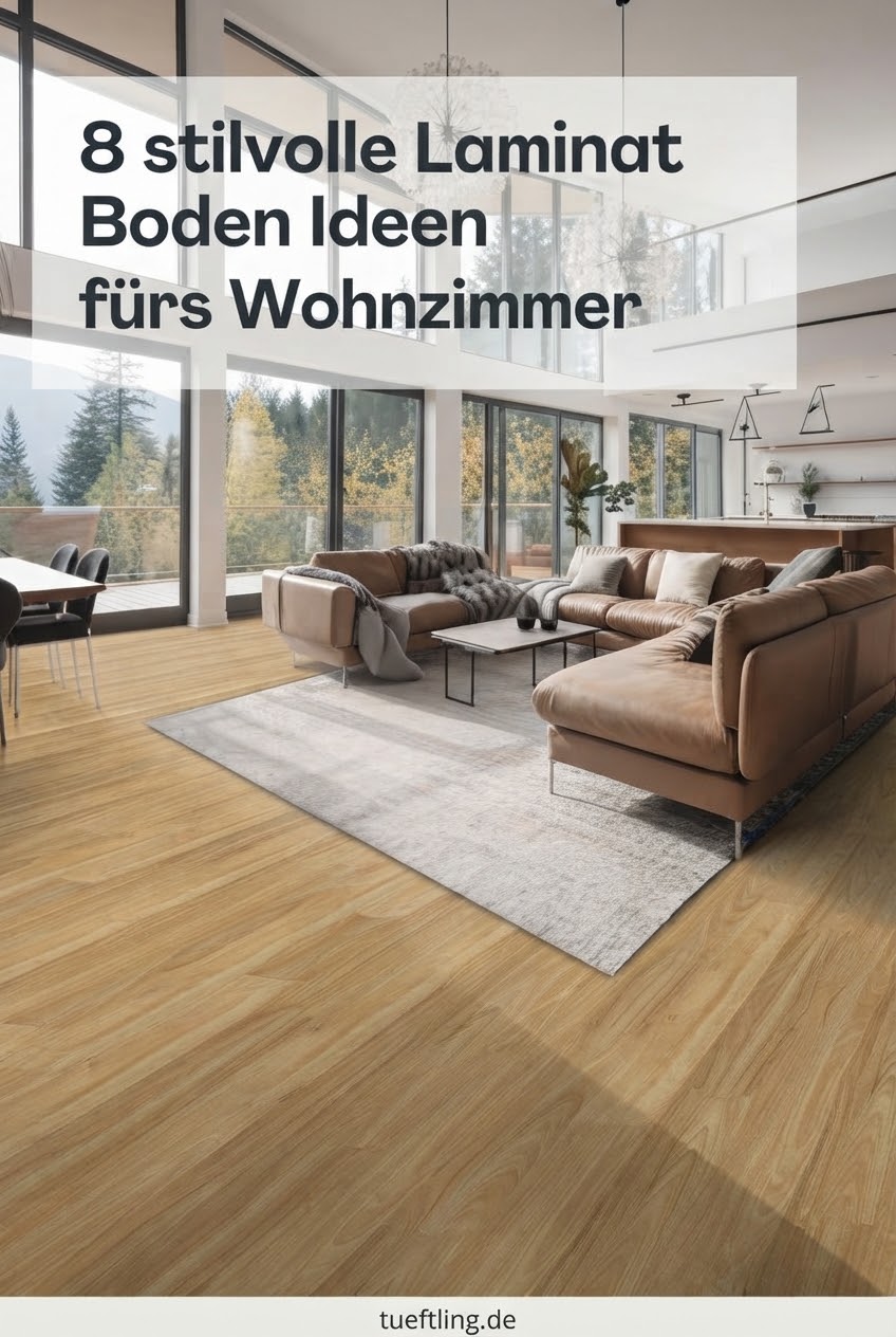 8 stilvolle Laminat Boden Ideen fürs Wohnzimmer