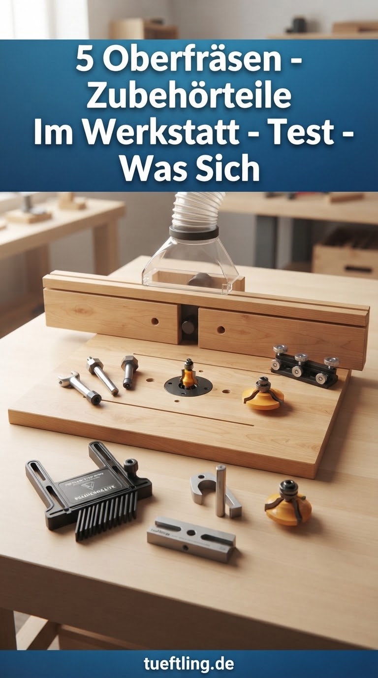5 Oberfräsen - Zubehörteile Im Werkstatt - Test - Was Sich