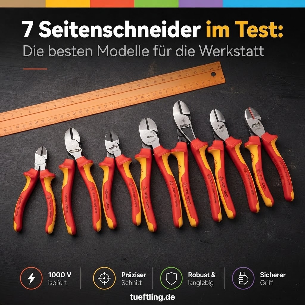 7 Seitenschneider im Test: Die besten Modelle für die Werkstatt