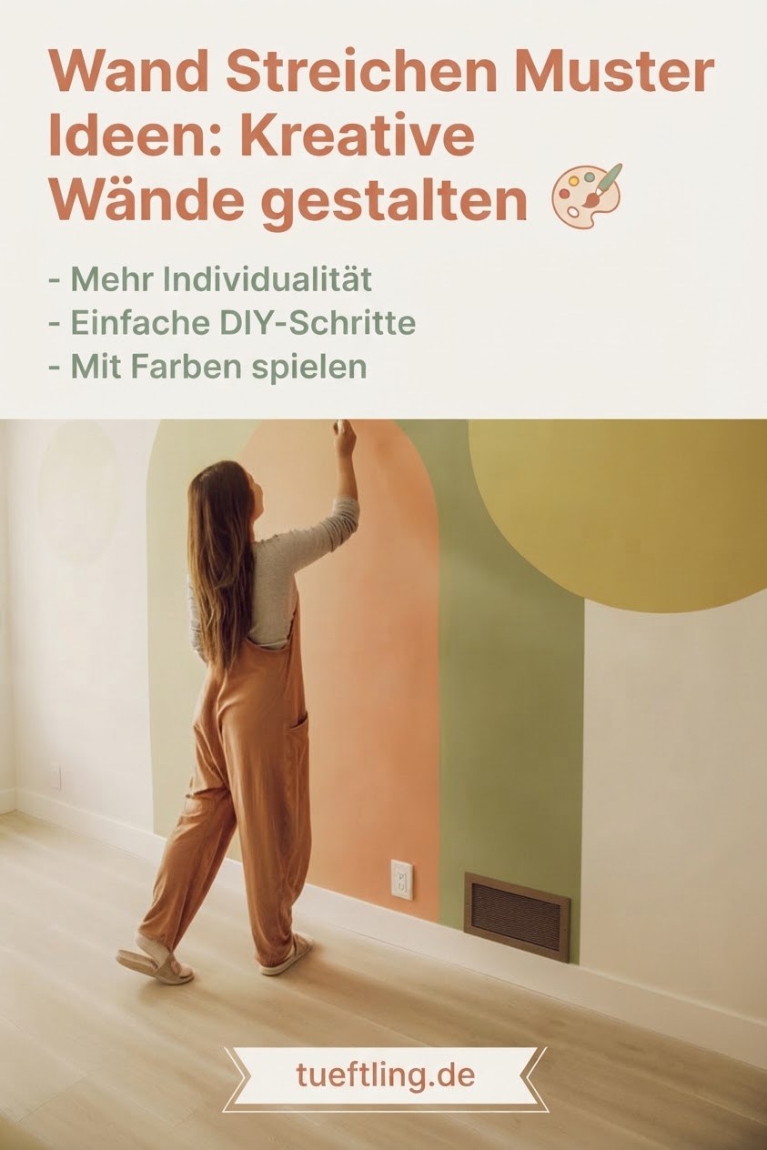 Wand Streichen Muster Ideen: Kreative Wände gestalten