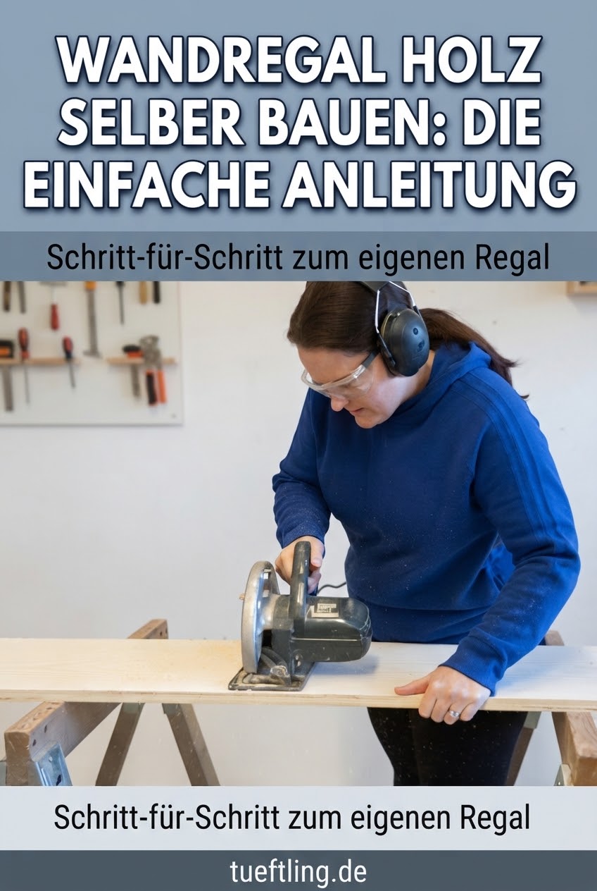 Wandregal Holz selber bauen: Die einfache Anleitung