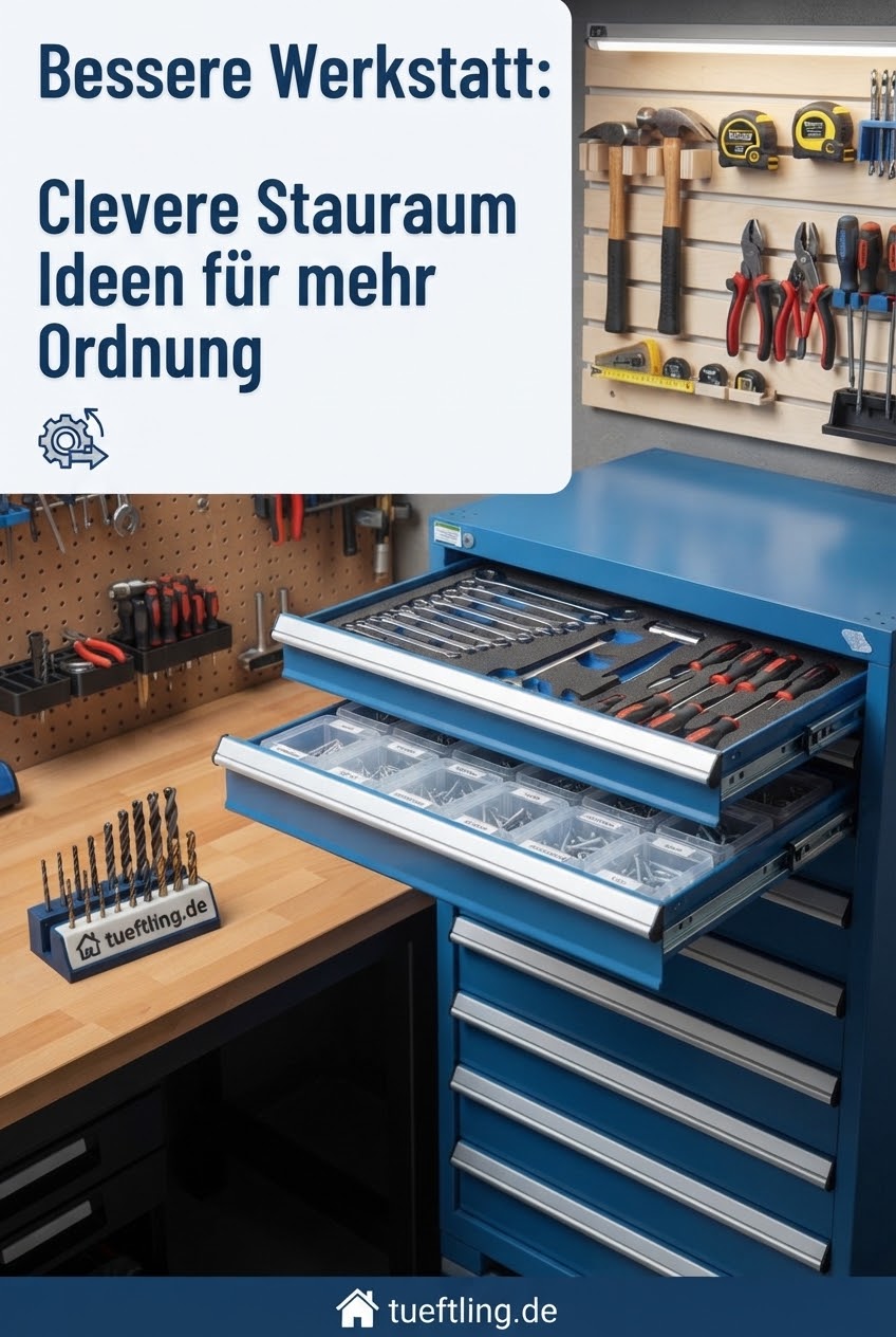 Bessere Werkstatt: Clevere Stauraum Ideen für mehr Ordnung