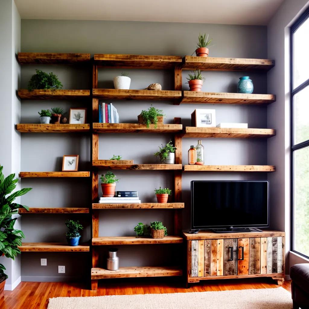 Paletten Regal Ideen für kreative DIY Projekte