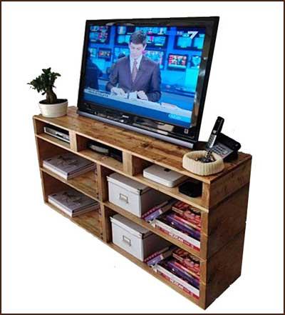 TV Möbel aus Holz