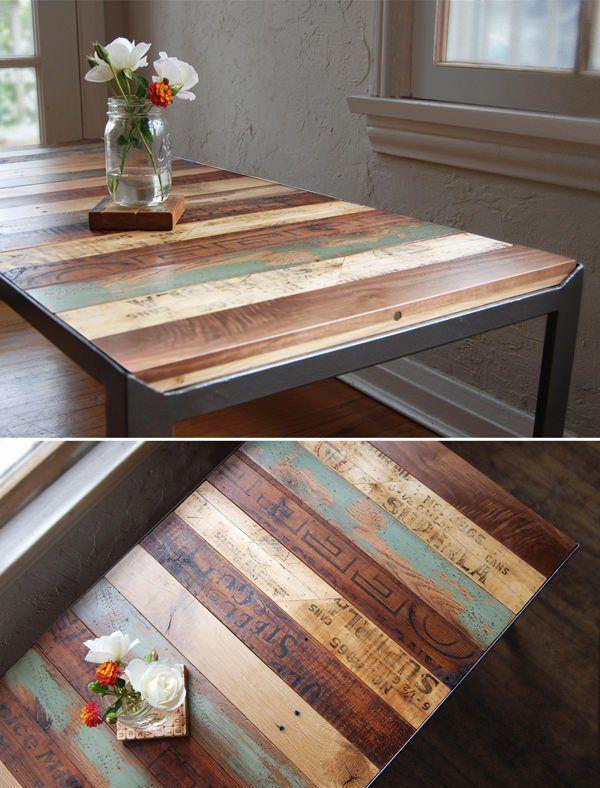 Upcycling-Ideen für alte Holzbretter